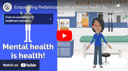 Empowering Pediatricians with a Mental Health Support Program for Kids