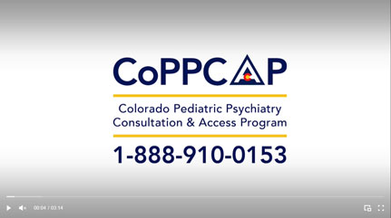 Colorado Pediatric Psychiatry Consultation and Access Program